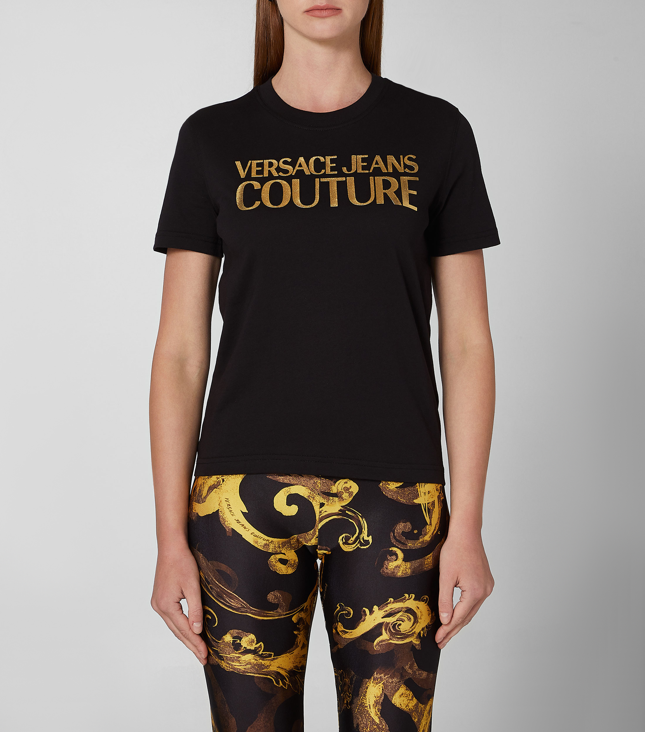 Versace Jeans Couture Playera Cuello redondo Manga Corta Mujer El Palacio de Hierro